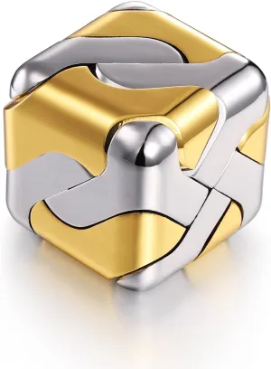 Metal exogenous denote performance balance rebellious heyday Brain Teaser Puzzles Toys 3D Cube 