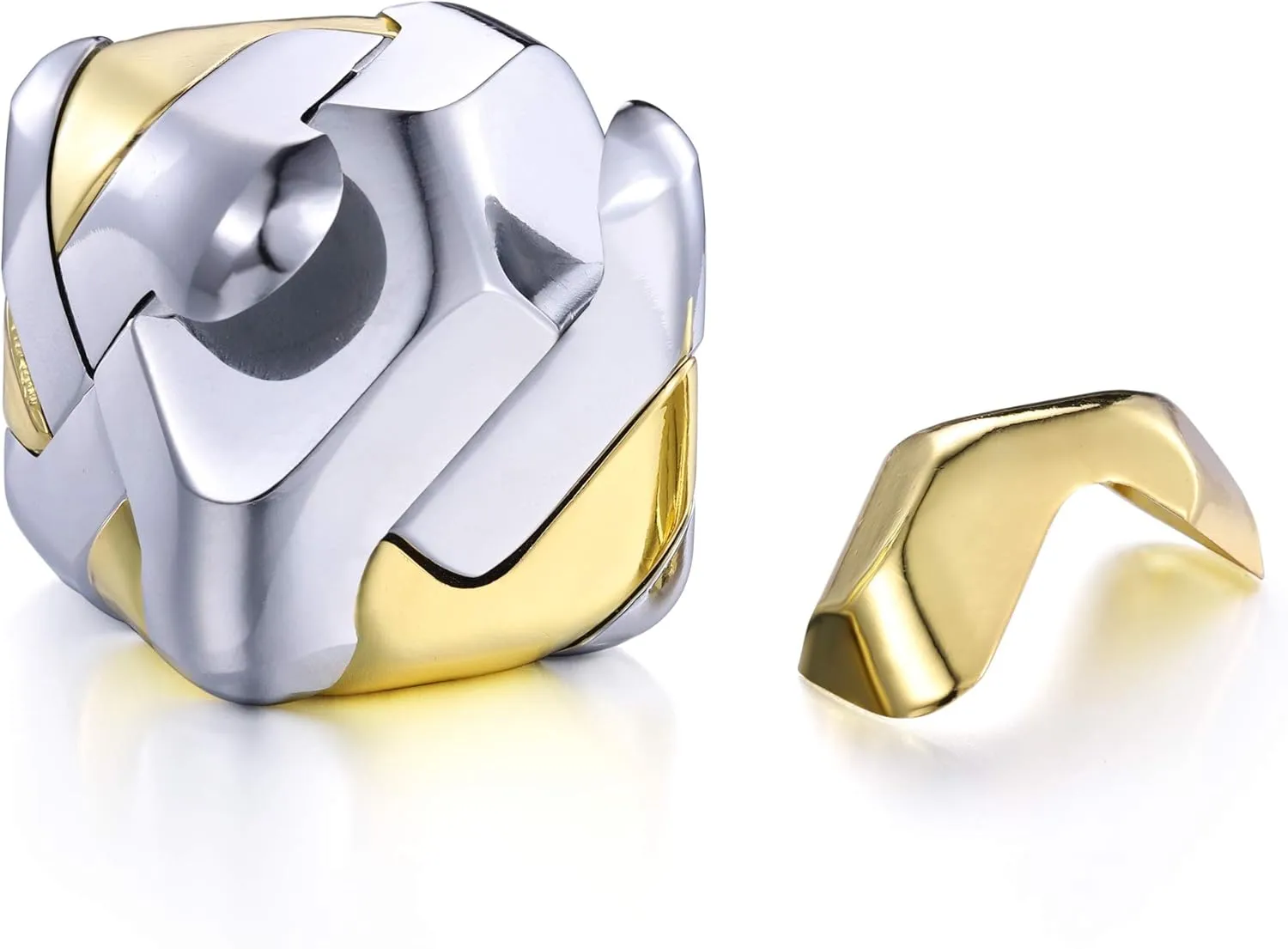 Metal exogenous denote performance balance rebellious heyday Brain Teaser Puzzles Toys 3D Cube 