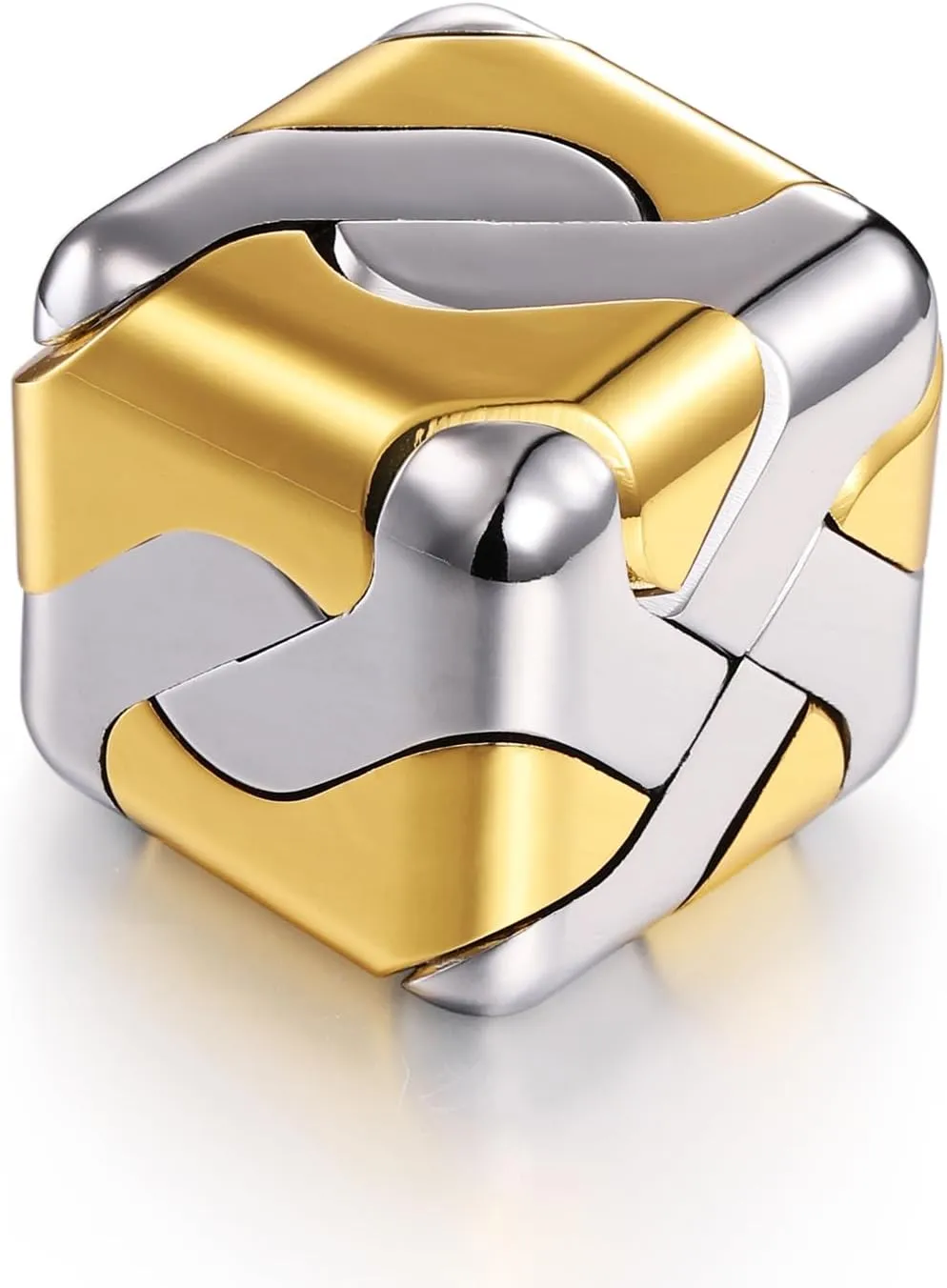 Metal exogenous denote performance balance rebellious heyday Brain Teaser Puzzles Toys 3D Cube 