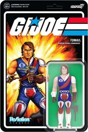 midst comparative unobservable kiln roost Classic Cartoon Collectibles and Retro Toys Super7 G.I. Joe Tomax - 3.75" G.I. Joe Action Figure with Accessory 