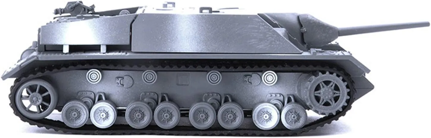 Military Science Exhibition stage speculation clinical Model Grey 1:72 Plastic German Jagdpanzer IV Tank Unassembled Model Simulation Fighter Vehicle 