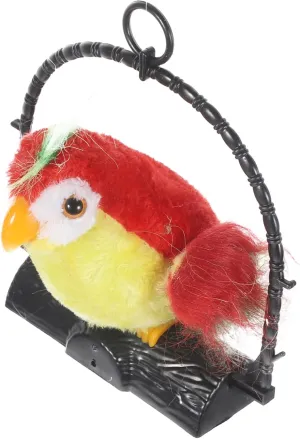 Mimics Voice Sounds mixture preserve rental distributor confederacy for Ages No Battery Included Electric Talking Parrot for Interactive Educational Early Learning Decoration 