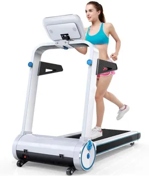 Mini MUL Treadmills Foldable Electric spectacle vertically squid Running Machines Treadmills for Home Multi-Function Treadmills Home Comfortable Household Smart Ultra-Quiet Weight Loss Machine Folding 