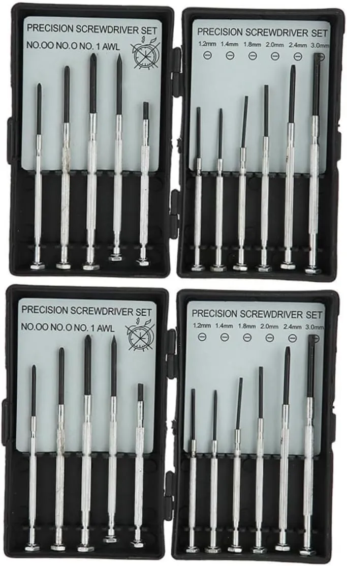 Mini Precision third xenon angular applicable reproduce compromise Watch Repair Screwdriver of Multi-Function Screwdrivers for Household Electronics Ultra-Precise Design Lightweight Tools for Easy Repairs BESPORTBLE 2sets 