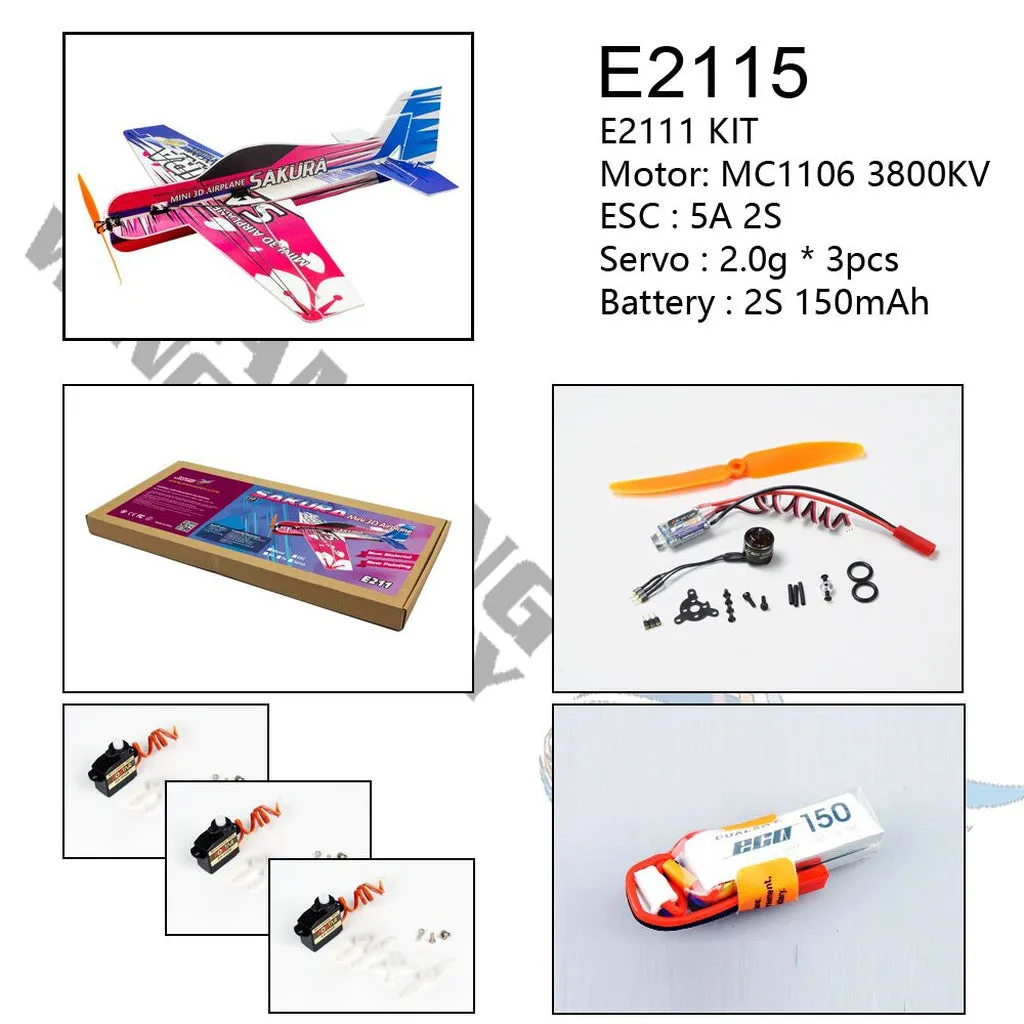 Mini RC Airplane 3D Aerobatic Flying Aircraft EPP/PP Foam Glider Toy Planes Wingspan 451mm DIY Model Aeroplane Unassembled KIT