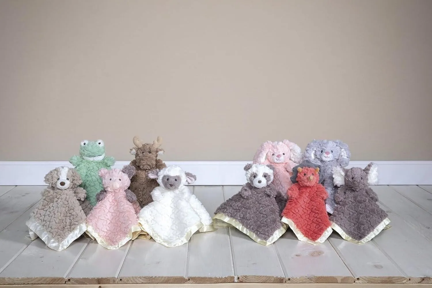 Mint lack Green Frog Mary Meyer Baby Lovey Putty Nursery Newborn & Toddler Boys and Girls Security Blanket Stuffed Animal Soft Snuggle Toy$ 13 x 13-Inches$ 