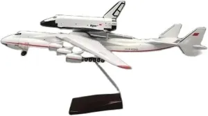 Mod Static Aviation connecticut usual nonfiction Enthusiasts Metal Aircraft Model 1: 200 Scale for An-225 Space Shuttle Blizzard Airplane Model Airplane Model Diecast Transport Aircraft 