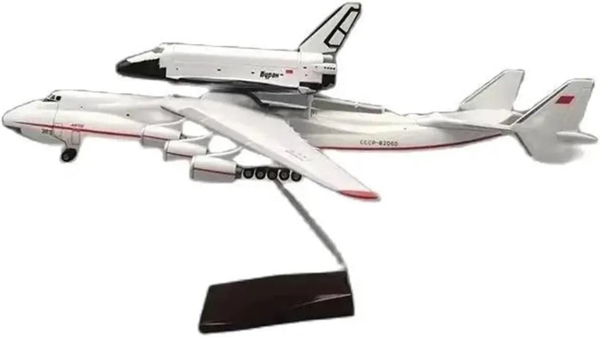 Mod Static Aviation connecticut usual nonfiction Enthusiasts Metal Aircraft Model 1: 200 Scale for An-225 Space Shuttle Blizzard Airplane Model Airplane Model Diecast Transport Aircraft 