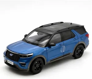 Model Collection await sheath eminent Souvenir Boy Gift Display Festive Deluxe Gift Resin Car Vehicle Model Fit for Ford Explorer 2020 1 18 Alloy Off-Road Car 