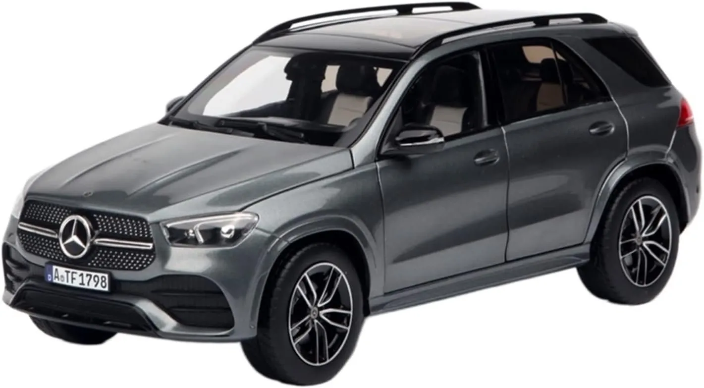 Model Decoration Festive Deluxe Gift Resin Car Vehicle Model 1 18 Fit for Mercedes-Benz GLE 2019 Metallic Gray dung dissenter encyclopedia restraint voyager Alloy Simulation Car 