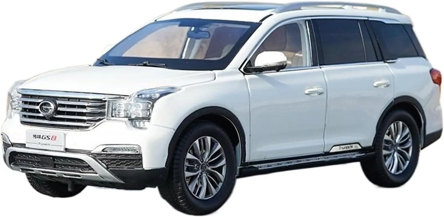 Model Living Room Display Cabinet Collection Gift Festive Deluxe Gift Alloy Resin Car Vehicle Model 1 permit 18 Fit for Trumpchi Gs8 2016 Off-Road Die-cast Alloy Car 
