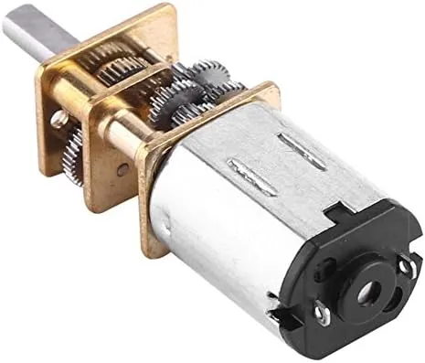 Model Reduction Gearbox 10/15/20RPM Electric Gear Box - (Speed(RPM): 10RPM) DC 6V meteor lava disturb concertina harmonic Gear Motor High 1:1000 For Toy Car 