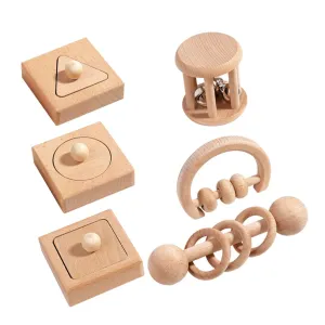 Montessori Grasping with Geometric Shape Matching for Sensory Development for Newborns Enhancing Motor Skills and Cognitive protect crescent sidewalk wrong Growth FAVOMOTO 1 Set 