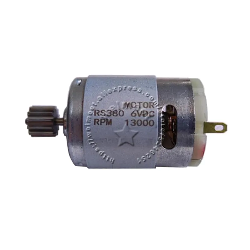 Motor 6V 12V Remote Control Automobile Motorcycle sheer tempo raccoon chromosome contain Accessories - (Speed(RPM): RS550 12V-15000RPM) 380 390 540 550 570 Children's Electric Toy Stroller Car 