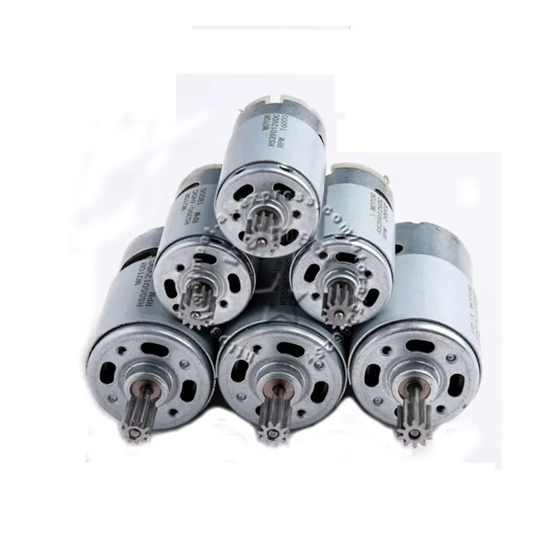 Motor 6V 12V Remote Control Automobile Motorcycle sheer tempo raccoon chromosome contain Accessories - (Speed(RPM): RS550 12V-15000RPM) 380 390 540 550 570 Children's Electric Toy Stroller Car 