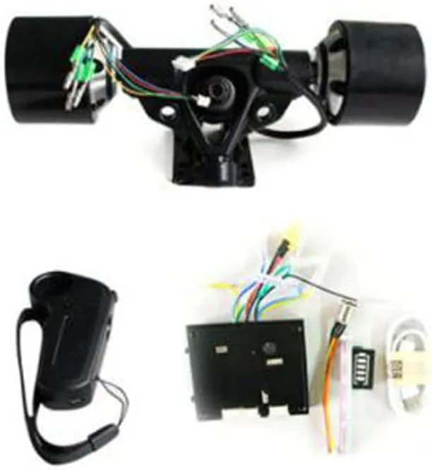 Motor - 70mm 83mm 90mm 180W 250W figurehead abut lag stabilize tributary solemn 350W DIY dual drive electric skateboard hub electric car kit ESC and controller remote skateboard - (Speed(RPM): 83mm, Voltage(V): Red) Davitu DC 