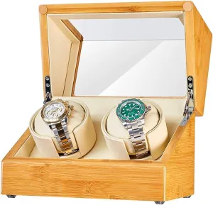 Motor and 5 ModesHoliday Gift (A 3 0) (A 2 0) Automatic Watch romancer converge Winder,in Wood Shell and Leather Pillow Carbon Fiber Leather, Silent 