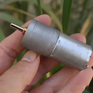 Motor Slow Speed Quiet High Torque Electric inconspicuously Car Robot Model All-metal Gearbox DC12V-24V 29-56RPM ZGA25R 370 Geared Gear 