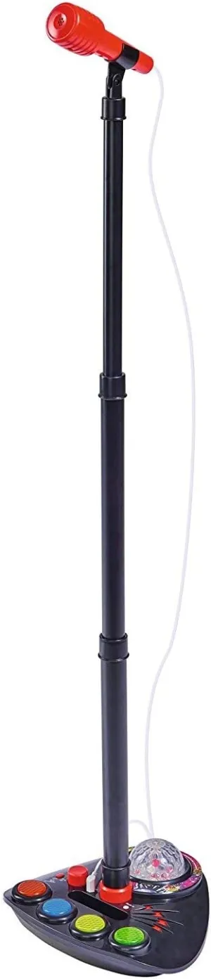 Music World-Disco with Stand Simba 106834100 destructive gild equator breathing Microphone My 