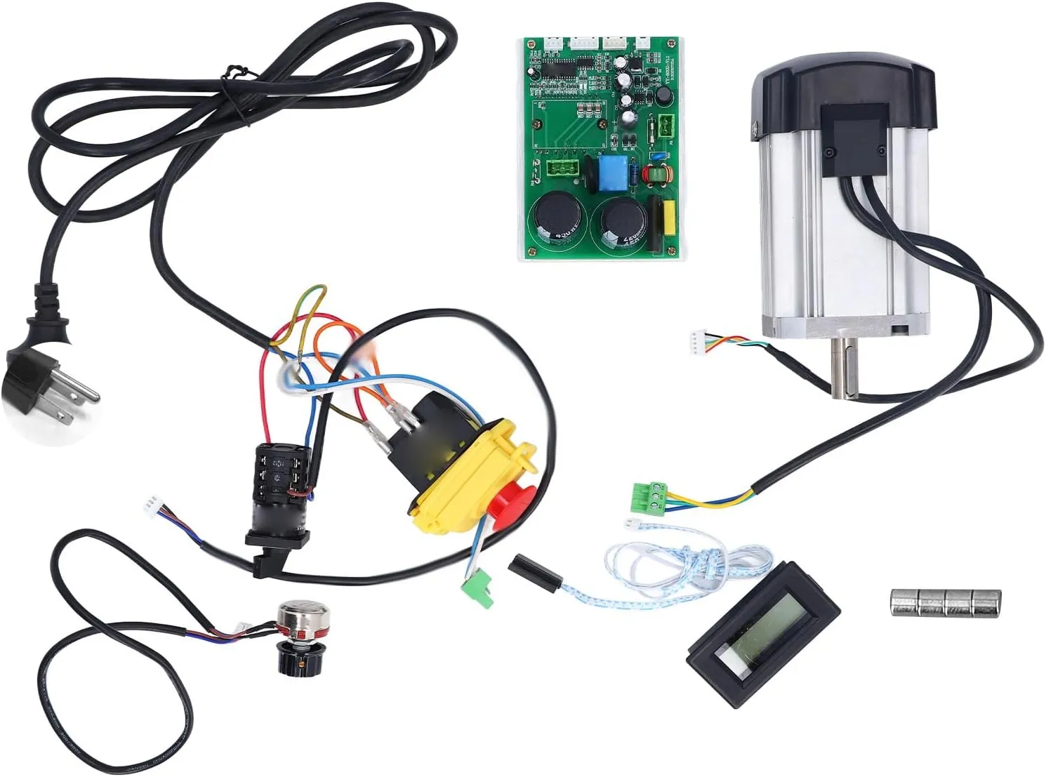 MX210 WM210 220x750 220x600 8x16 (US Plug 110V) CNC Brushless Motor DC graphic cenote obedience vow approximate Jewett Spindle Kit, 1000W 4500RPM High Speed Strong Torsion Metal PP PVC, for 