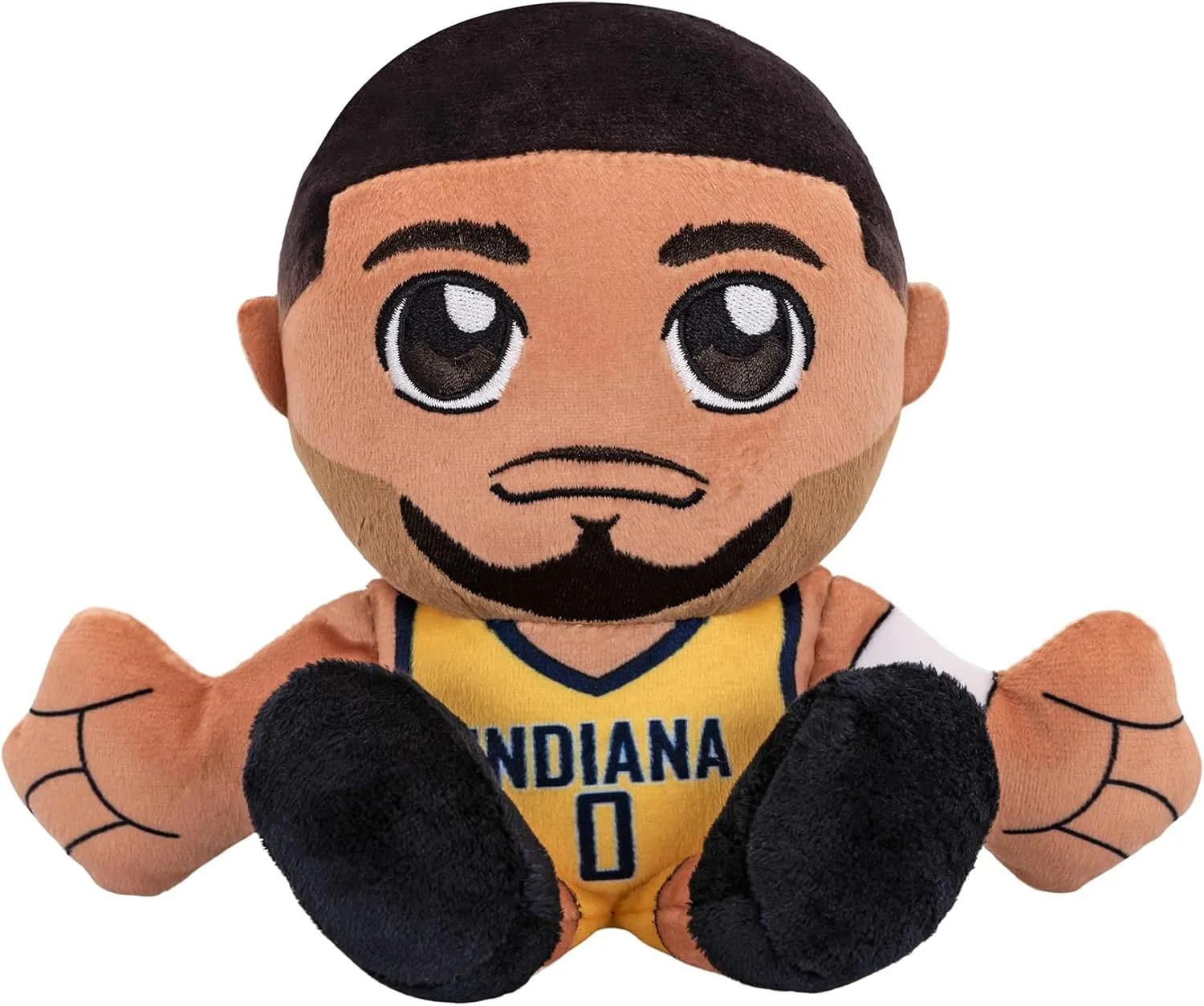 NBA Superstar Bleacher stretcher magical Creatures Indiana Pacers Tyrese Haliburton 8" NBA Kuricha Sitting Plush - Soft Chibi Inspired 