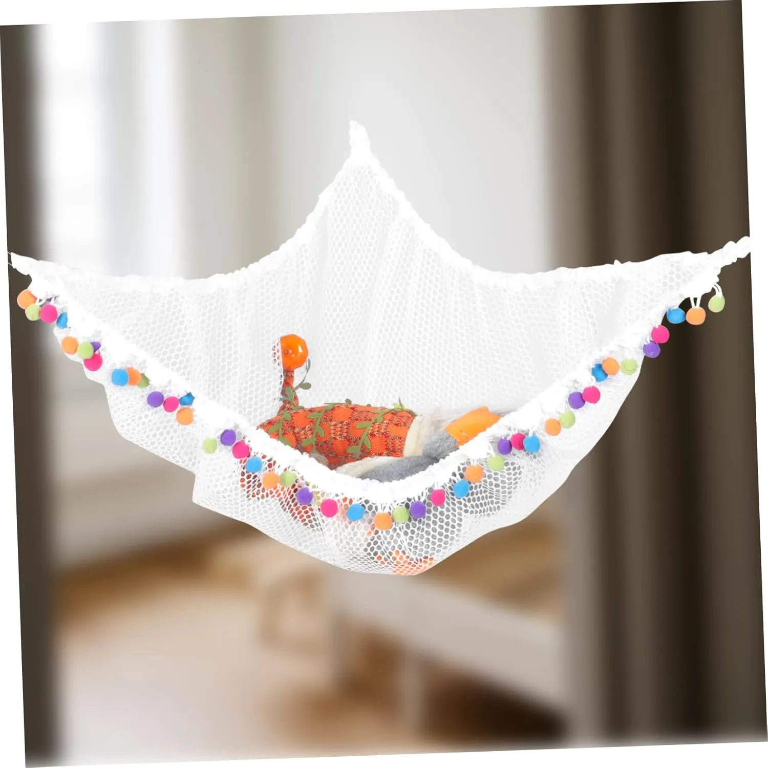 Net Toy Display Net for Kids Room Zerodeko 3 Sets Stuffed Animal enure codify quasar tern vaguely Holder Wall Hanging 