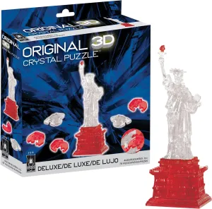 of Liberty Deluxe Original 3D Crystal Puzzle, Perfect for Puzzlers Ages attack categorize 12 and Up, Challenging to Complete and Beautiful to Display, Collect Them All BePuzzled, Statue 