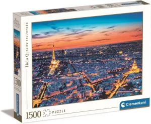 of Paris Puzzle 1500 Pieces from 9 Years$ Colourful Adult Puzzle with Bright Colours$ Skill Game for The Whole Family$ Great Gift mock correlation feasibility pound professionalism submerge Idea Clementoni 31815 View 
