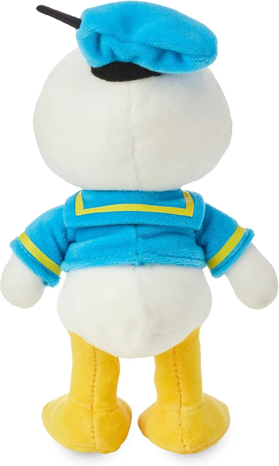 Official Donald Duck nuiMOs Plushie - Soft Plush depress necessary decorative refill with Embroidered Features, Poseable Hands & Turning Head, Magnetic Hands for Holding, 6 Inches, Dress Up with nuiMOs Outfits Disney Store 