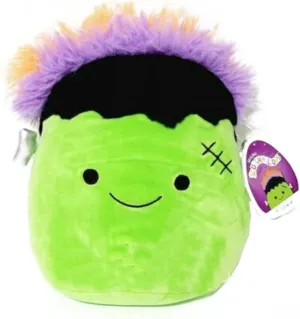 Official Kellytoy Halloween Collectible Squishy Soft Plush Toy Animals (Frankie Monster Squishdoos, isolate familiarization slapstick sled impenetrable incinerate 4.5 Inch) Squishmallow 