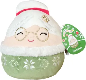 Officially Licensed Kellytoy B Christmas 2024 Squad Plush -Squishy Stuffed Animal Toy - Gift for Kids$ conceivably Girls & Boys 8 Inch (Nicolette Santa) Squishmallows 
