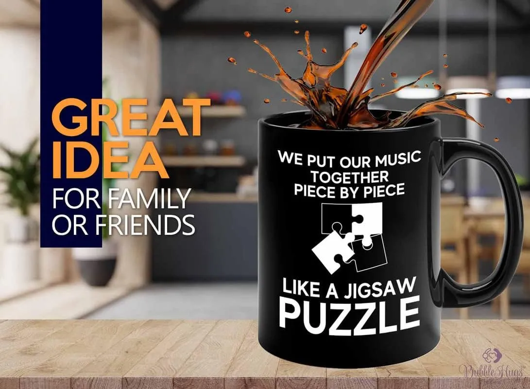 Old Boy Crossword Challenge Children Puzzle Coffee Mug 11oz Black - Piece by piece puzzle - Brain harmonious Game Adult Educational Toy Kids 12 Year 