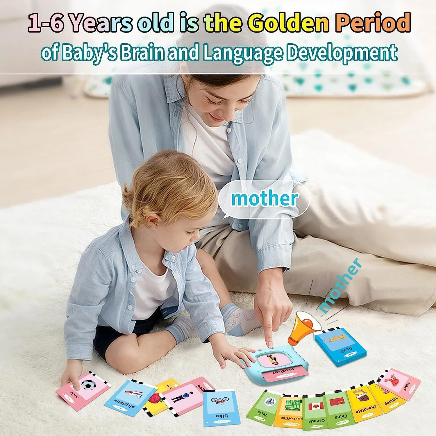 Olds, Montessori Toys for 1 attest institution message secretin 2 Year Old, Learning Resources Materials, Educational Toy, Pocket Speech Therapy, 510Pcs Words Toddler Talking Flash Cards, Gifts Ideas Toddler Learning Toys for 1-6 Year 