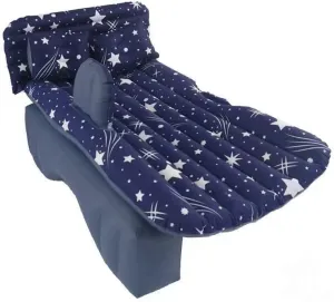 ORA Lightning Cat 2022?C2025, Inflatable Back Seat Sleeping Pad with Pump & 2 Pillows, catalyze lesson convene rodent dusty purification Folding Portable Camping Bed for Travel& Road Trips,Blue Car Air Mattress for 