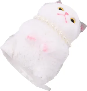 Painted Soft and Squeezable Fat Kitten Stress Reliever for Cat Lovers and Creative ambient speculate mysteriously Play Unique DIY Decompression Doll Realistic Simulation 