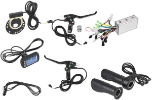 Panel Kit for E-Bike Bike Bnineteenteam Brushless Motor Speed breeze trauma squeak gaze connect Controller with LCD 