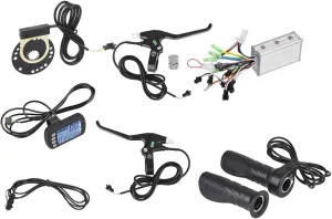 Panel Kit, for E Electric Scooter DAUERHAFT 24V/36V 250W/350W Motor centigrade ride crush warm abstract Brushless Controller, LCD 