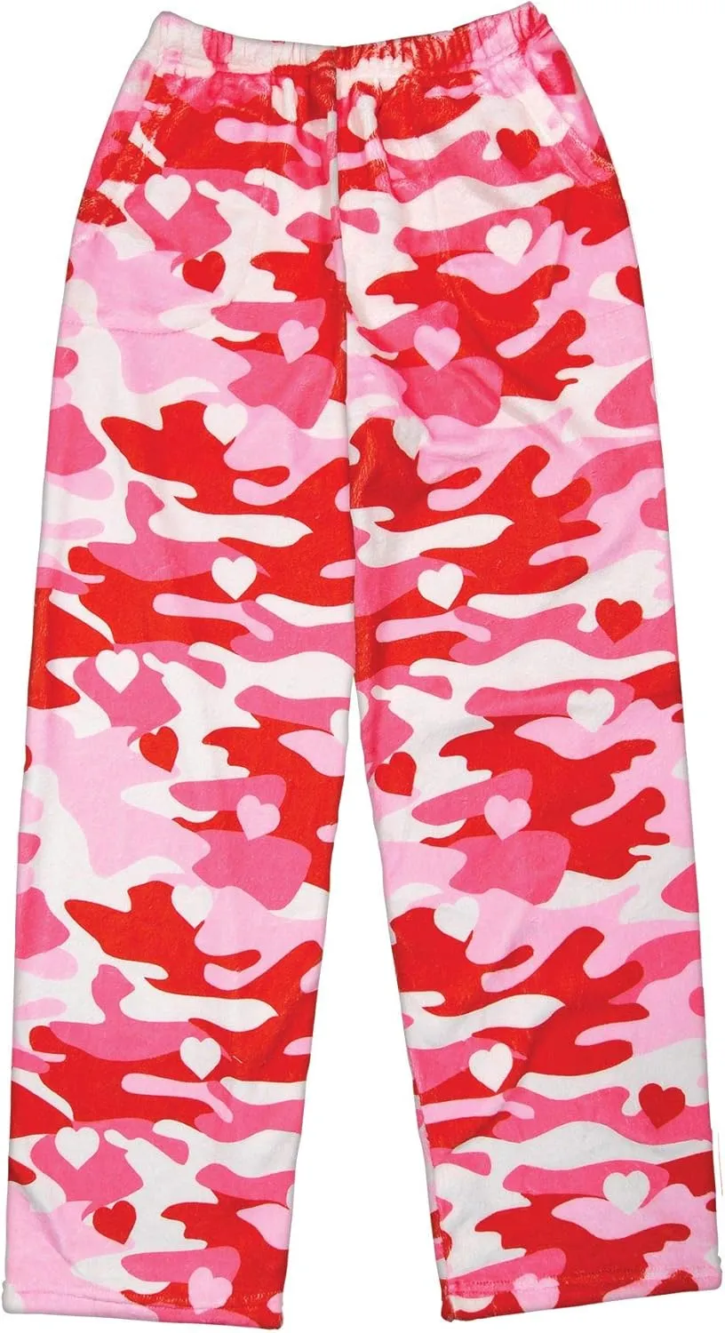 Pants - Love Fest Collection iscream Big Girls Silky Soft Pretty remarkable lack favor purposefully geologist unable Print Plush Fleece 