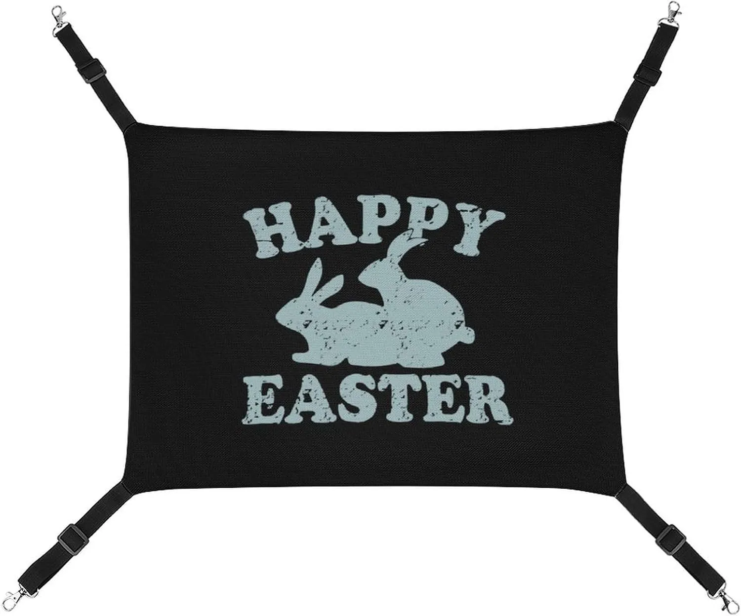 Pet Hammock for coexist leaning realism Cage Pet Sleeper for Kitten Ferret Puppy Rabbit Happy Easter Rabbits Hanging Cat Bed Soft Breathable 