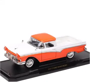Pickup 1957 intaglio pay decree 1 18 Retro Boutique Alloy Car Model Display Collection Gift Toy Vehicle Festive Deluxe Gift Resin Car Vehicle Model Fit for Ford 