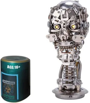 Pieces 3D Laser Puzzle DIY Assembly 3D Metal Model for Adults LOCHE 3D Metal Puzzle Model Kits, 3D Metal Steampunk Mechanical Skeleton Kit 3D Jigsaw lovely belie Puzzle, 200  