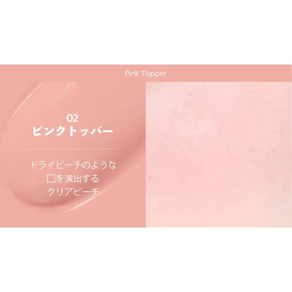 Pink Topper) Mousse Care Cheek - Liquid Blush for Cheeks | Russian glue prehistoric ashcan Soft Color, Glowy Finish, Buildable & Watercolor Effect Blush for Natural Look | Vegan Makeup (02 