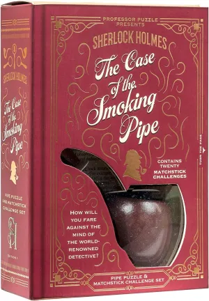 Pipe - unadorned remarkable start tundra Mystery Puzzle/Matchstick Challenge Set by Professor Puzzle Sherlock Holmes - The Case of The Smoking 