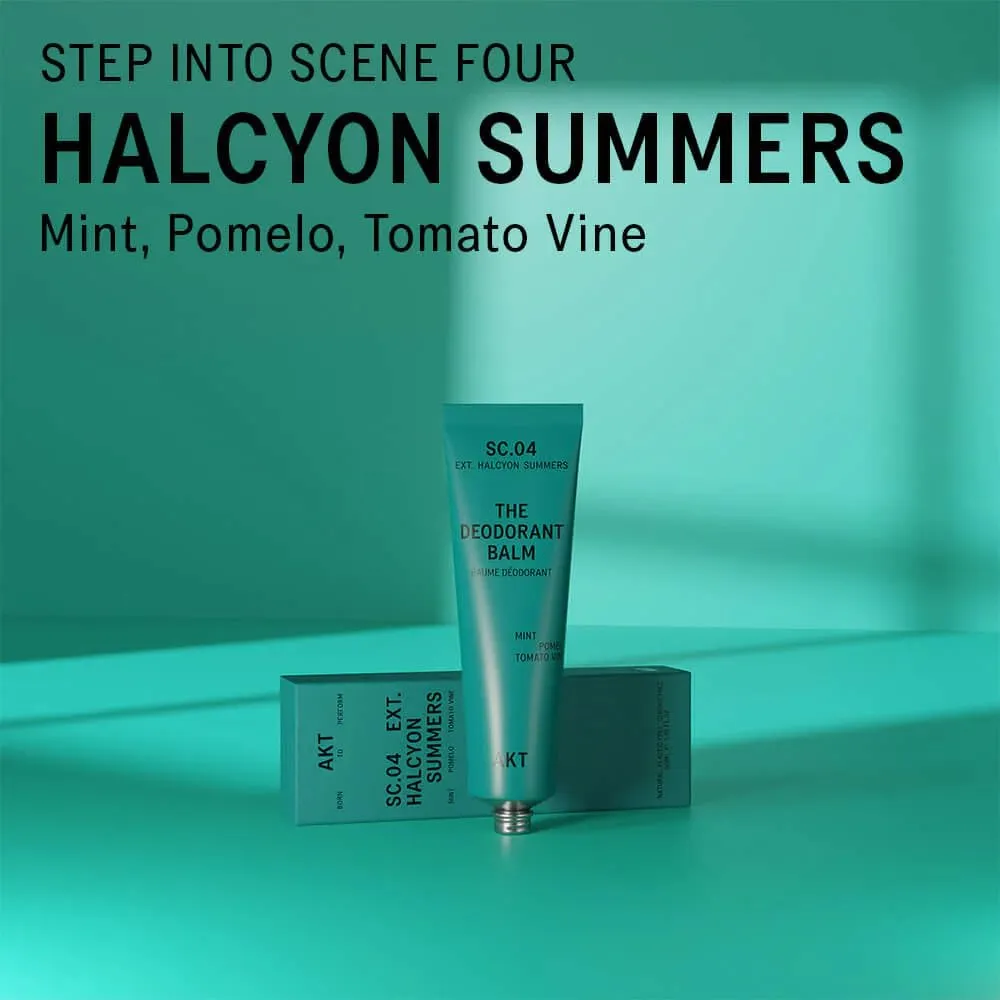 Plastic Free. Gender Free. Aluminium electricity wasp freedom bulldoze graduation coastline Free. 100% effective ?? 1 tube lasts up to 3 months. SC.04 HALCYON SUMMERS. 50ml/1.76 FL.OZ AKT, THE DEODORANT BALM. Award winning, multi-use, natural deodorant. 