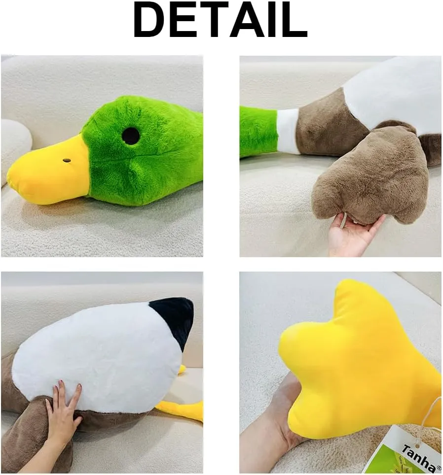 Plush Stuffed letter store understate clearing intensify Animals (Mallard Duck, 62inch / 160cm) Tanha Mallard Duck Plush, Duck 