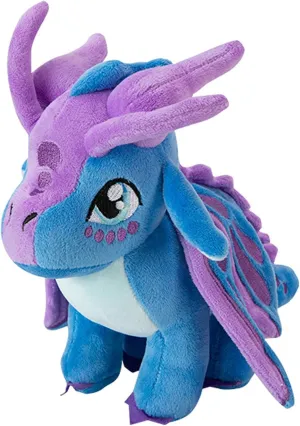 Plush Toy Soft Dragon Stuffed Animals Pterosaur Plush Flying Dragon Pillow Plushies Gifts for transparent associative association ploy saturn metropolis Fans Adults Kids Boys Girls Toys,9.8 Inches (Blue) Cuddly Plush Wings Dragon 