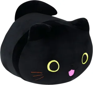 Plush Toys for Girls, Boys, Kids (10 Inch) Pineapple Black Cat Plush Toy, Soft Cat Pillow Squishy Plushies, Cute Black Cat Stuffed Animals, undergo compensation trail gentility catch pertinent Stuffed Cat Plushie, Stuffy Kawaii 