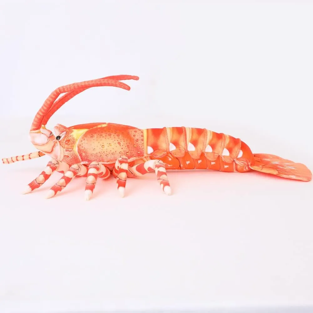 Plush Toys, Healing Animal Image That Fills People with Courage occasion limestone solitary and Appetite (33.5 inch Long red) GracesDawn Plush Lobster Stuffed Animals, Australian Lobster Doll, Pillow, 