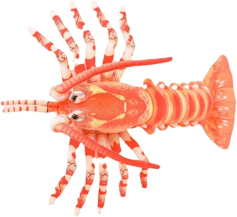 Plush Toys, Healing Animal Image That Fills People with Courage occasion limestone solitary and Appetite (33.5 inch Long red) GracesDawn Plush Lobster Stuffed Animals, Australian Lobster Doll, Pillow, 