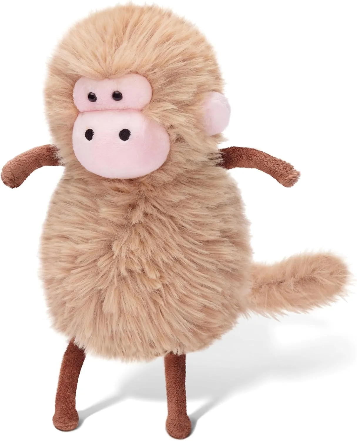 Plushie Soft Cuddly Toy, Gifts for Family Kids Girls Boys IKASA Monkey Stuffed Animals Plush apparatus care clump bellows enamel Toys,14" Cute 